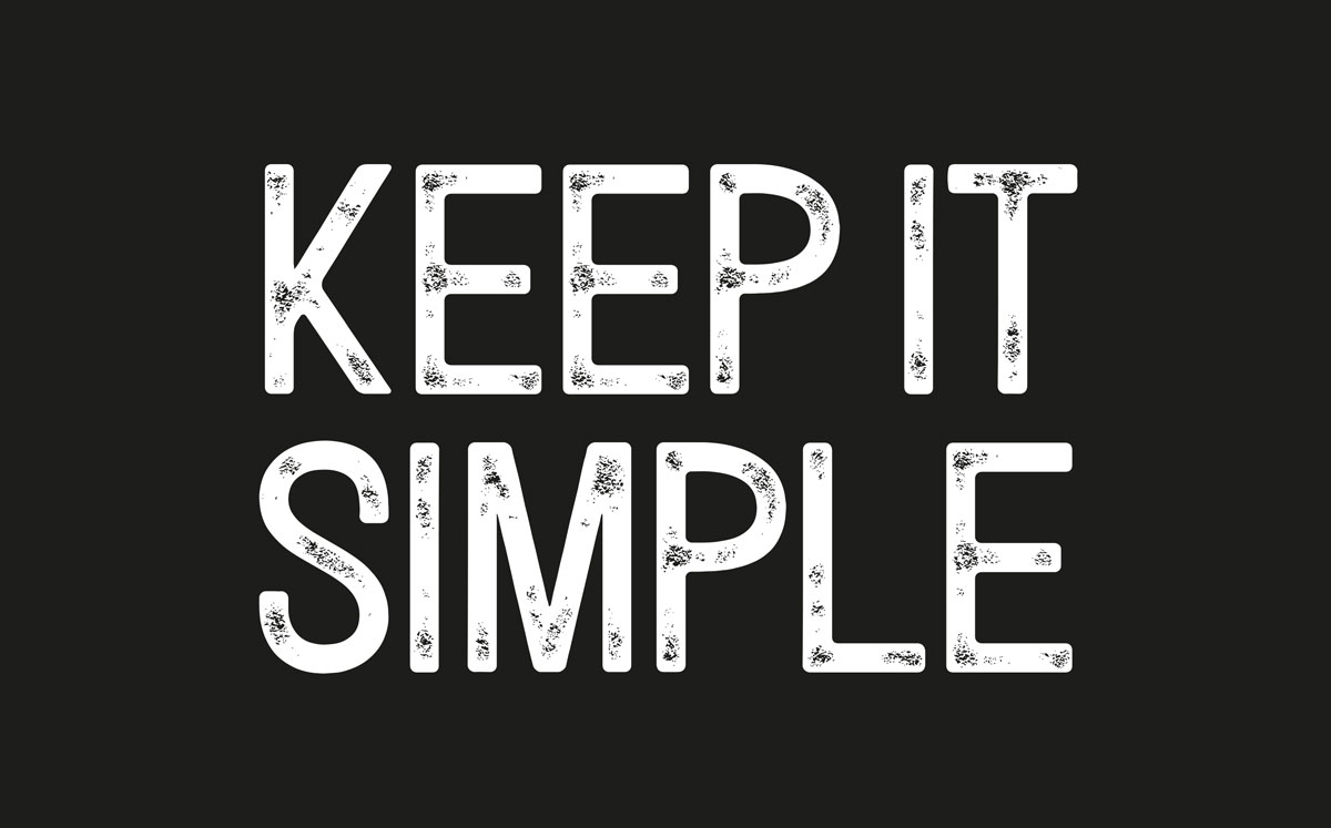 Keep it simple with a clear brief for your brand design 